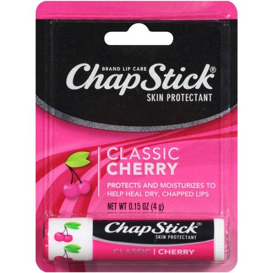 Chapstick Classic Cherry Moisturising Lip Balm Stick 4g