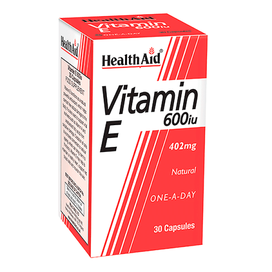 Health Aid Vitamin E 600iu 30 Capsules