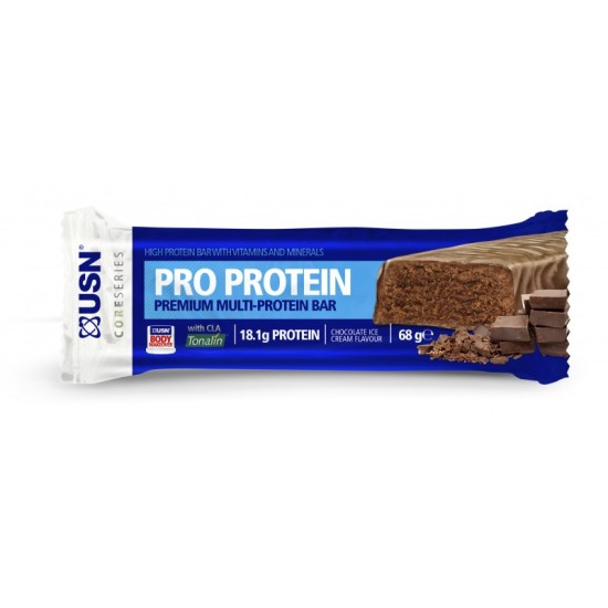 Usn Pro Protein Bar Chocolate Ice Cream Flavour 68g