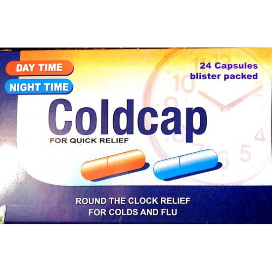 Coldcap Night Time 12 Capsules
