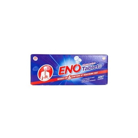 Eno Calcium Antacid Mint 100 Tablets