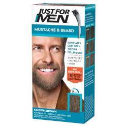 Just For Men Colour Gel Mustache And Beard Medium Brown M-35