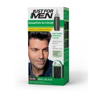 Just For Men Shampoo In Color Real Black H-55