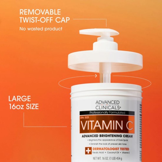 Advanced Clinicals Vitamin C Lotion