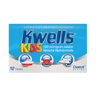 Kwells Kids Travel Sickness Melt In Mouth 12 Tablets