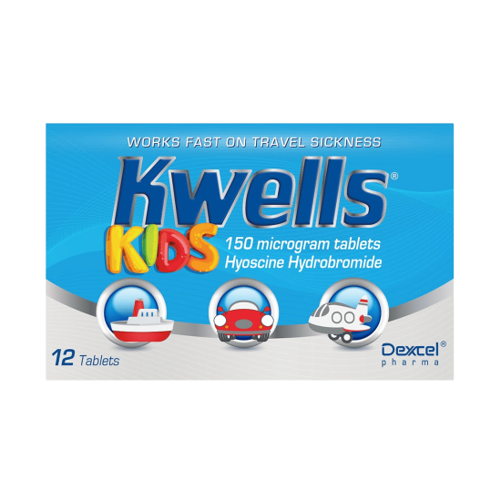 Kwells Kids Travel Sickness Melt In Mouth 12 Tablets Kwells Kids Travel Sickness Melt In Mouth 12 Tablets