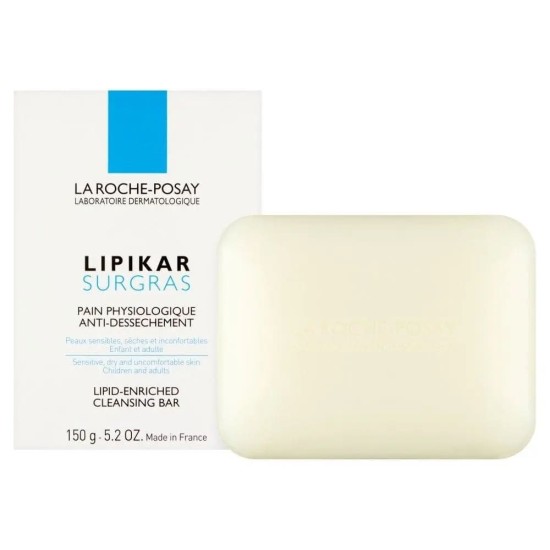 La Roche-posay Lipikar Surgras Cleansing Bar La Roche-posay Lipikar Surgras Cleansing Bar