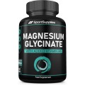 Magnesium Glycinate Supplements - 120 High Strength Capsules