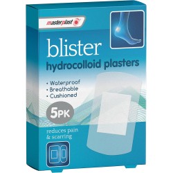 Masterplast 5 Hydrocolloid Blister Plasters Masterplast 5 Hydrocolloid Blister Plasters