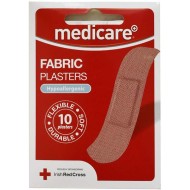 Medicare Fabric Plasters 10`s