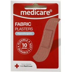 Medicare Fabric Plasters 10`s Medicare Fabric Plasters 10`s