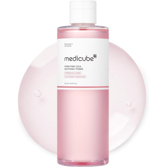 Medicube Salmon DNA PDRN Pink CICA Soothing Toner 250ml