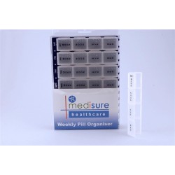 Medisure Pill Organiser 4 times 28 Compartments