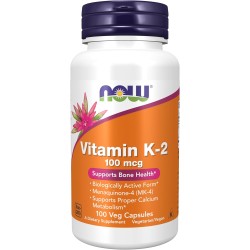 Now vitamin k2 100mcg caps 30`s Now vitamin k2 100mcg caps 30`s