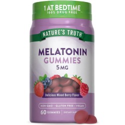 Nature's Truth Melatonin 5mg | 60 Gummies 
