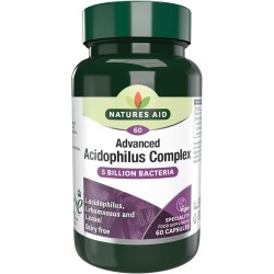 Natures Aid Acidophilus Complex 5b 60`s