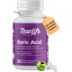 NewLife Naturals Boric Acid Vaginal Suppositories - 30`s