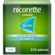 Nicorette Icy White 2mg Gum Nicotine 210 Pieces
