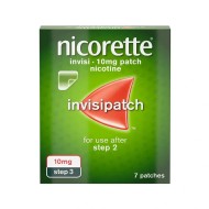 Nicorette Invisi Patch Step 3 10mg 7 Patches