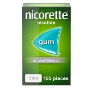 Nicorette Original Flavour 2mg Gum Nicotine 105 Pieces