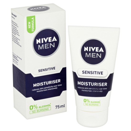 Nivea For Men Sensitive Moisturiser 75 Ml Nivea For Men Sensitive Moisturiser 75 Ml