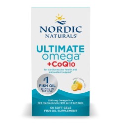Nordic Naturals Ultimate Omega + CoQ10 120 Soft gels Nordic Naturals Ultimate Omega + CoQ10 120 Soft gels