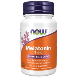 Now Foods Melatonin 3 mg Veg Capsules