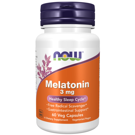 Now Foods Melatonin 3 mg Veg Capsules