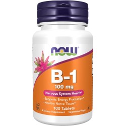 Now Vitamin B-1 100 mg Tablets