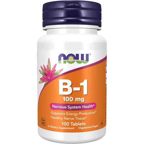 Now Vitamin B-1 100 mg Tablets Now Vitamin B-1 100 mg Tablets