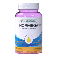 Nutrifactor Normega 1000 Omega-3 Fish Oil Softgels 30 Capsules