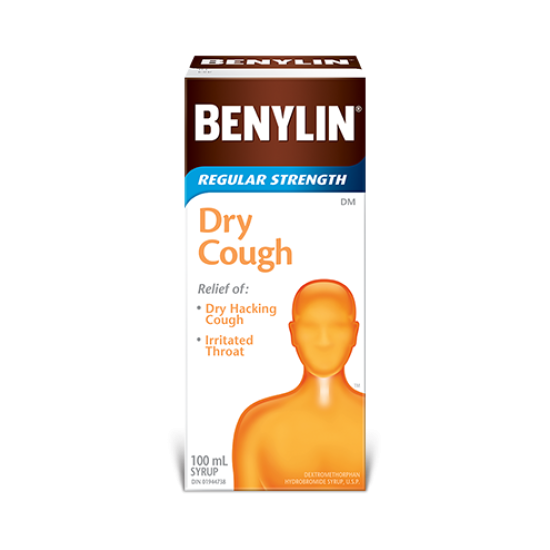 Benylin Dry Cough Syrup 100ml Benylin Dry Cough Syrup 100ml