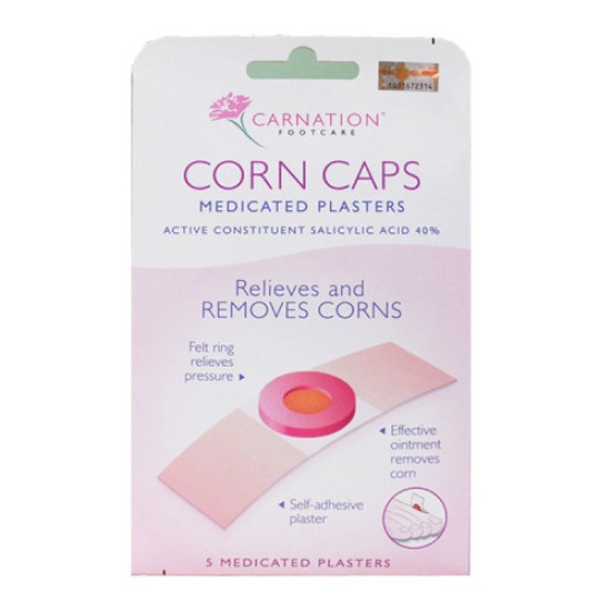 Carnation Corn Caps 5 Medicated Plasters Carnation Corn Caps 5 Medicated Plasters