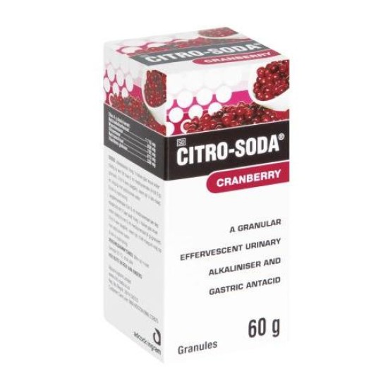 Citro-soda Cranberry Granular Effervescent 60g