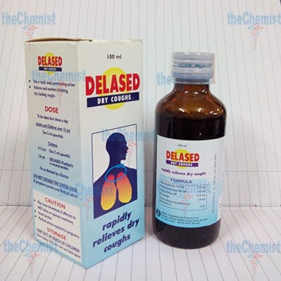 Delased Chesty Cough Non-drowsy Syrup 100ml