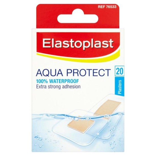 Elastoplast Aqua Protect 100% Waterproof 20 Plasters