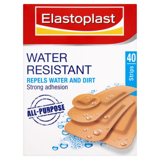 Elastoplast Water Resistant 40 Plaster Strips