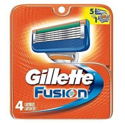 Gillette Fusion Manual Razor Blade Replacement 4 Gillette Fusion Manual Razor Blade Replacement 4