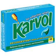 Karvol Decongestant 10 Capsules