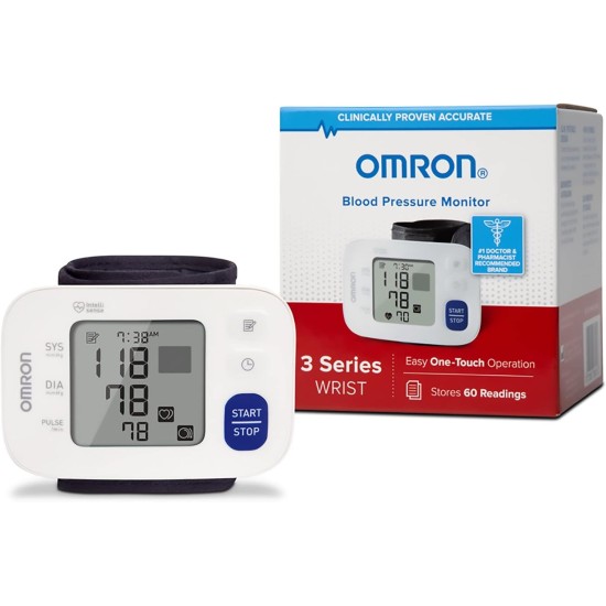 OMRON 3 Series Wrist Blood Pressure Monitor