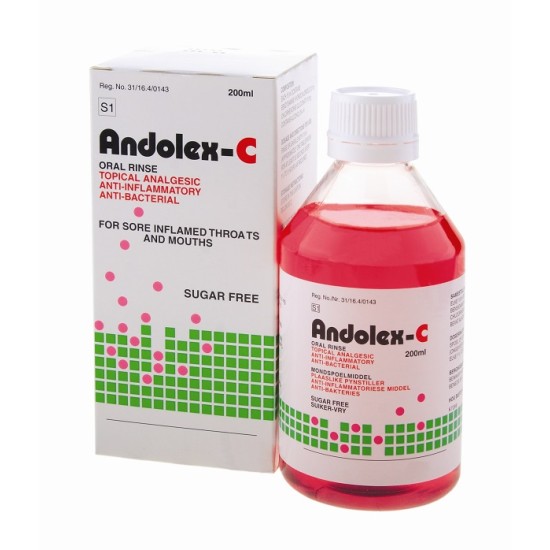 Andolex C Oral Rinse 200ml
