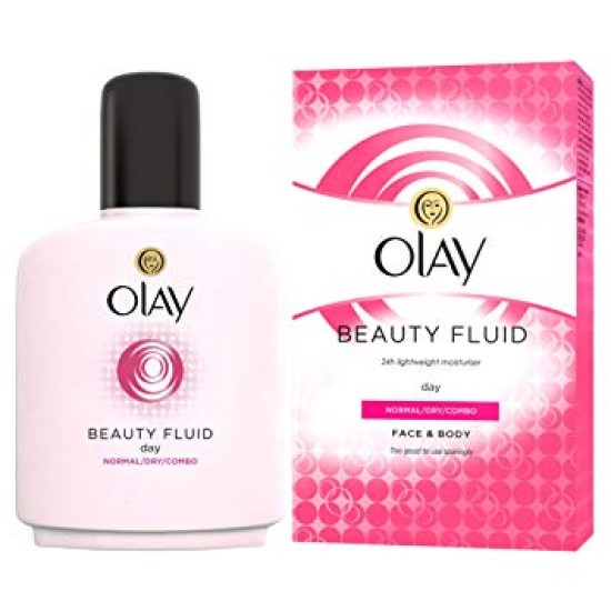 Olay Beauty Fluid Face And Body Moisturiser  200ml