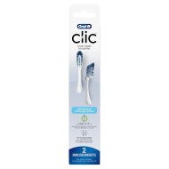 Oral-B Clic Toothbrush Replacement Brush Heads 2 Pack