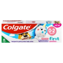 Colgate Kids First Smiles 0-2 years Strawberry Toothpaste 50ml Colgate Kids First Smiles 0-2 years Strawberry Toothpaste 50ml