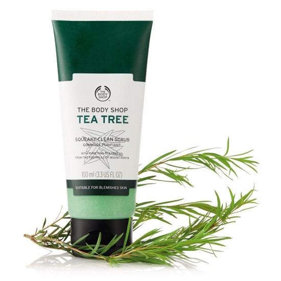 The Body Shop Tea Tree Squeaky-clean Exfoliating Face Scrub