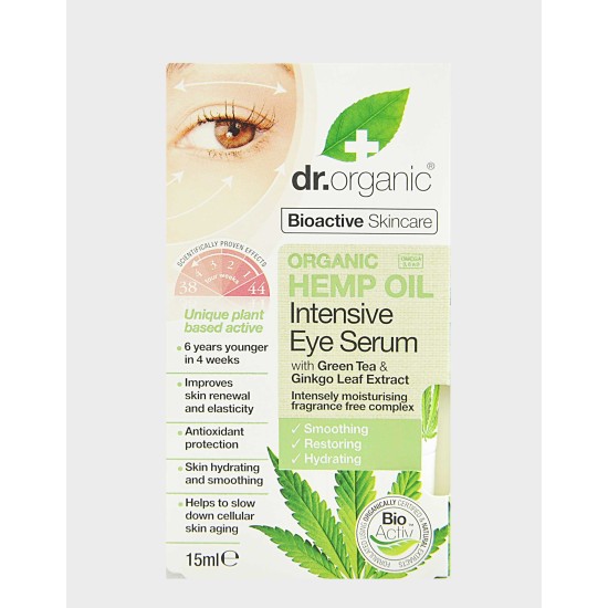 Dr Organic Hemp Oil Intensive Eye Serum 15 Ml