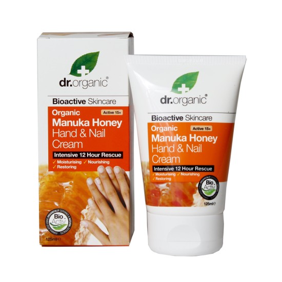 Dr Organic Manuka Honey Hand And Nail Cream 125 Ml