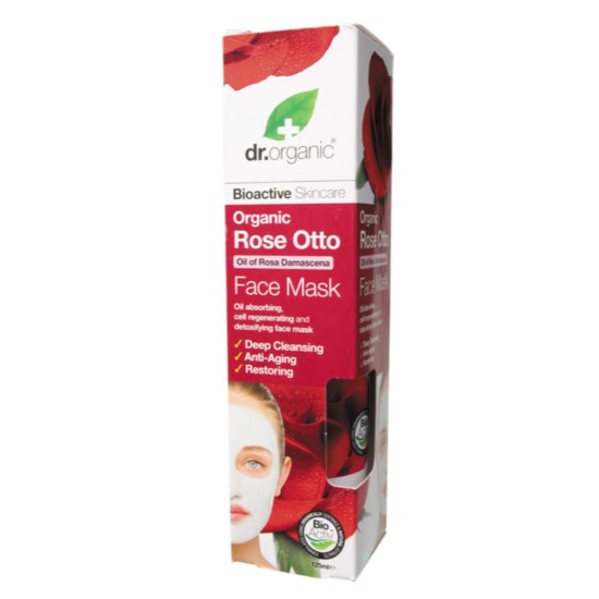 Dr Organic Rose Otto Face Mask 125ml