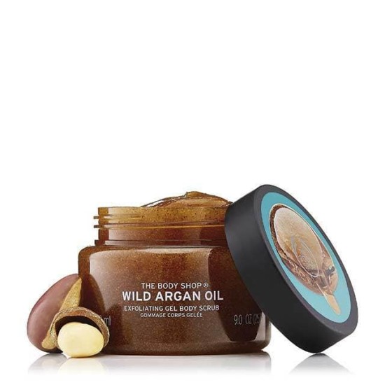 The Body Shop Wild Argan Oil Exfoliating Body Scrub 7.2oz
