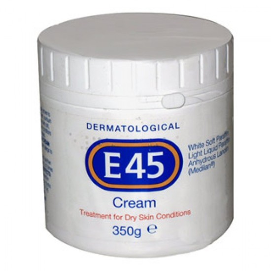 E45 Dermatological Cream Treatment For Dry Skin Conditions 350g